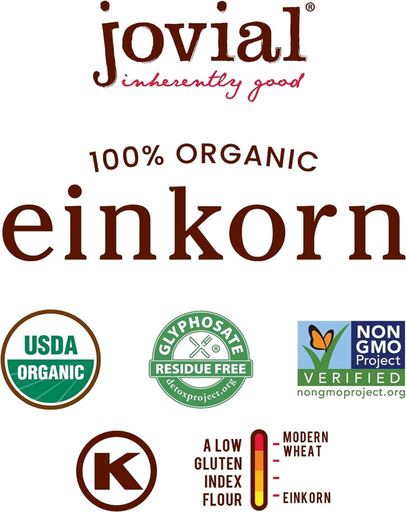 Jovial 100% Organic Einkorn All-Purpose Flour, 10 Pounds